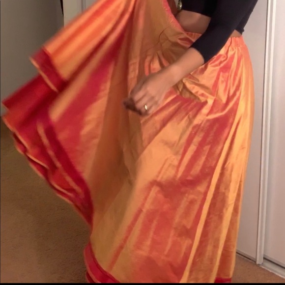 ❗️SOLD❗️Vintage Jeanne-Marc maxi skirt - Picture 3 of 6